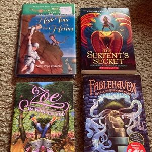 Some old adventure books